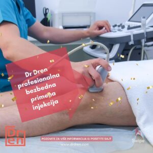 Ultrazvuk zgloba kolena kuka ramena davanje injekcija