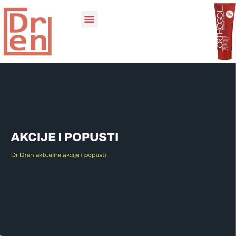 akcija popust dr dren akcije - Dr Dren akcija popust dr dren akcije