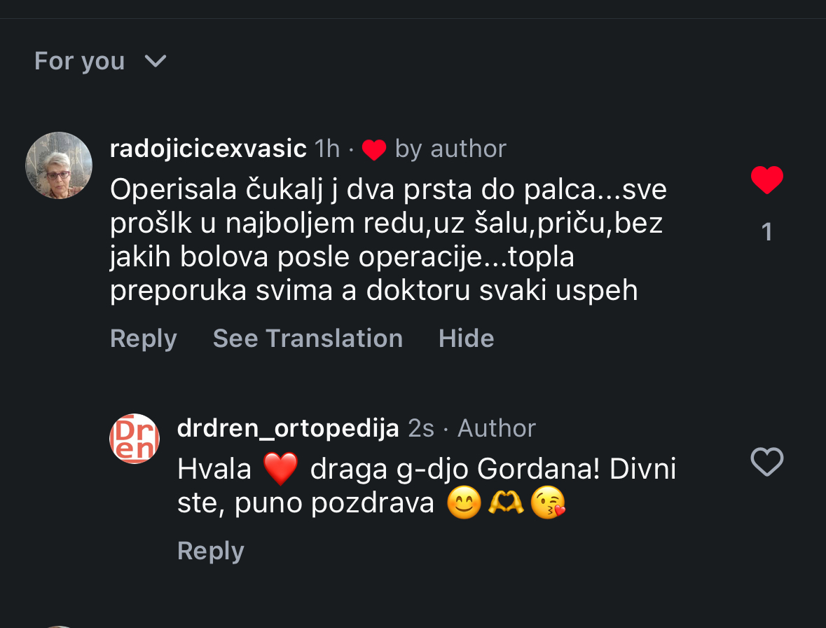 čukljevi operacija čukljeva dr dren iskustva dr radoicic iskustvo