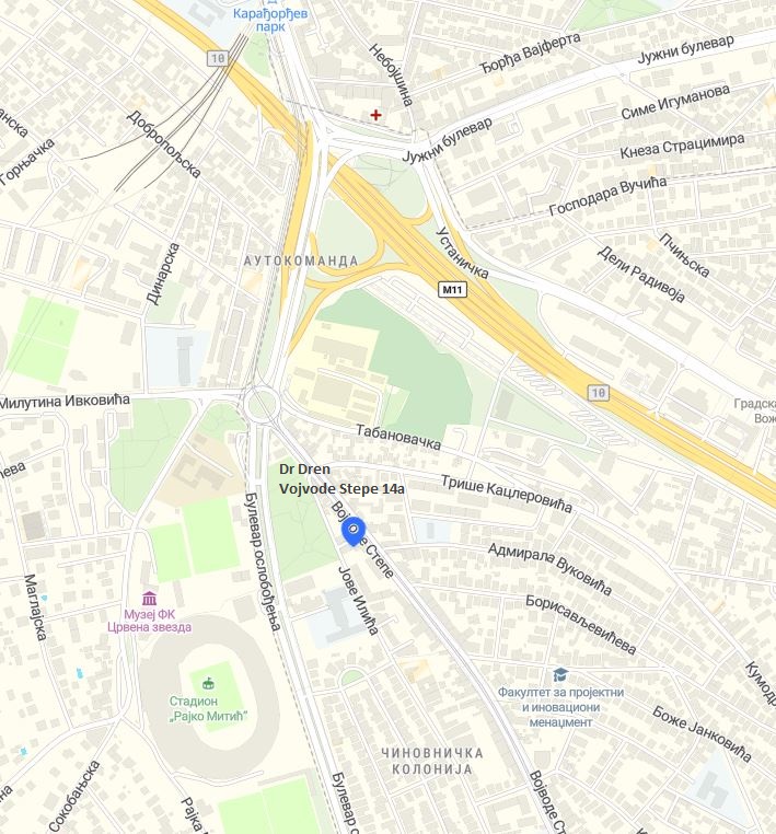 dr dren lokacija vojvod stepe 14