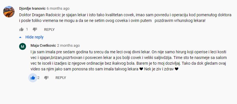 review iskustvo dr radoičić